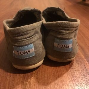 Women’s Used TOMS, grayish-blue SIZE 8.5